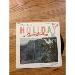DECCA Records Holiday In South America Emanuel Vardi Orchestra Vinyl LP DL 8160